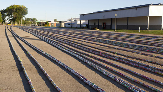 Longest Chain of Cans