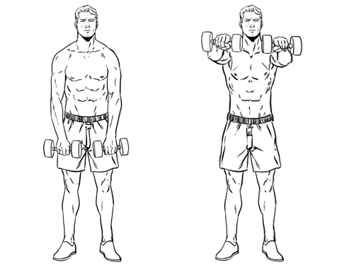 Front Lateral raise